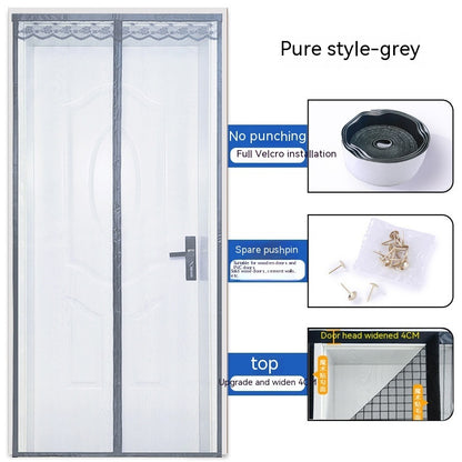 Decorative Magnetic Magic Door Curtain Stickers Punch-free Household - Big Cart Sky