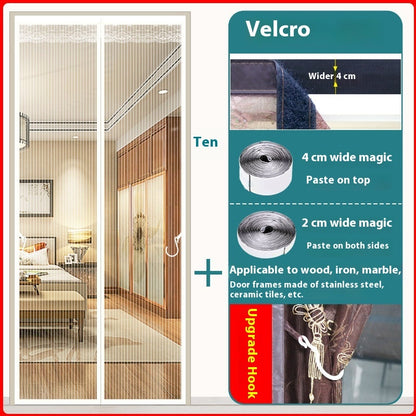 Decorative Magnetic Magic Door Curtain Stickers Punch-free Household - Big Cart Sky