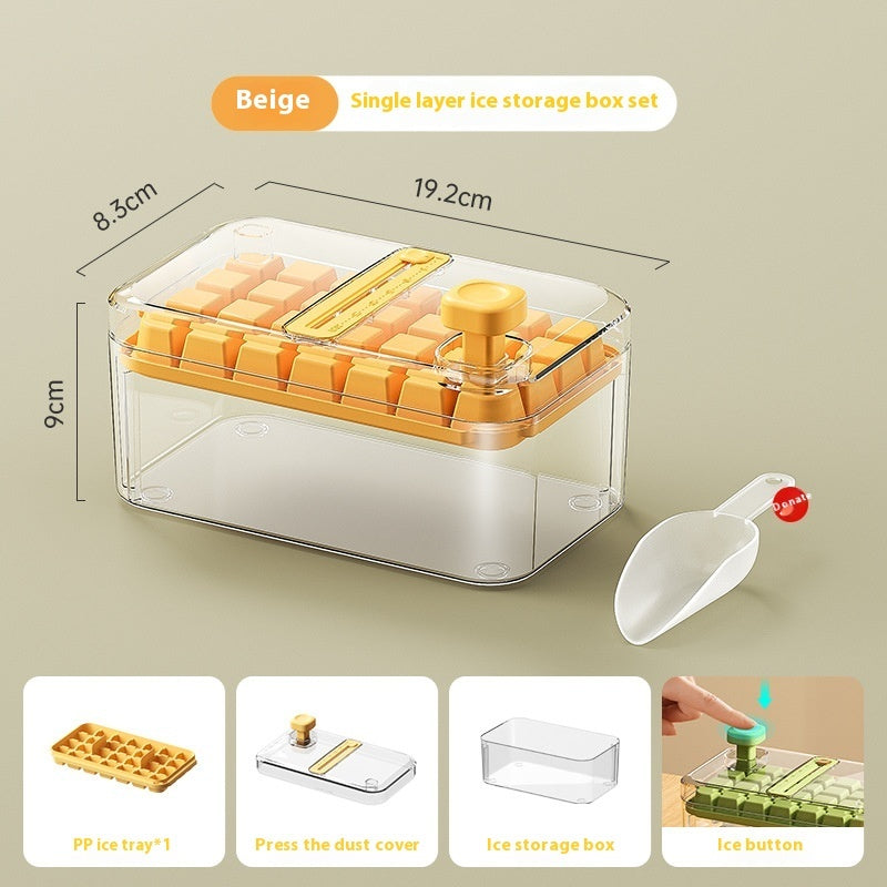 28 56 Grids Reusable Ice Mold Ice Cubes Tray DIY Moulds Ice Cubes Maker Release Homemade Ice Cubes Tray Mold Home Ice Making Tool - Big Cart Sky