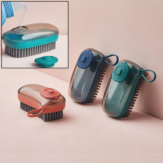 Multifunctional Automatic Liquid Cleaning Brush Soft Shoe Brush Clean Wash Shoe Artifact Laundry Brush Household Brush Clothes - Big Cart Sky