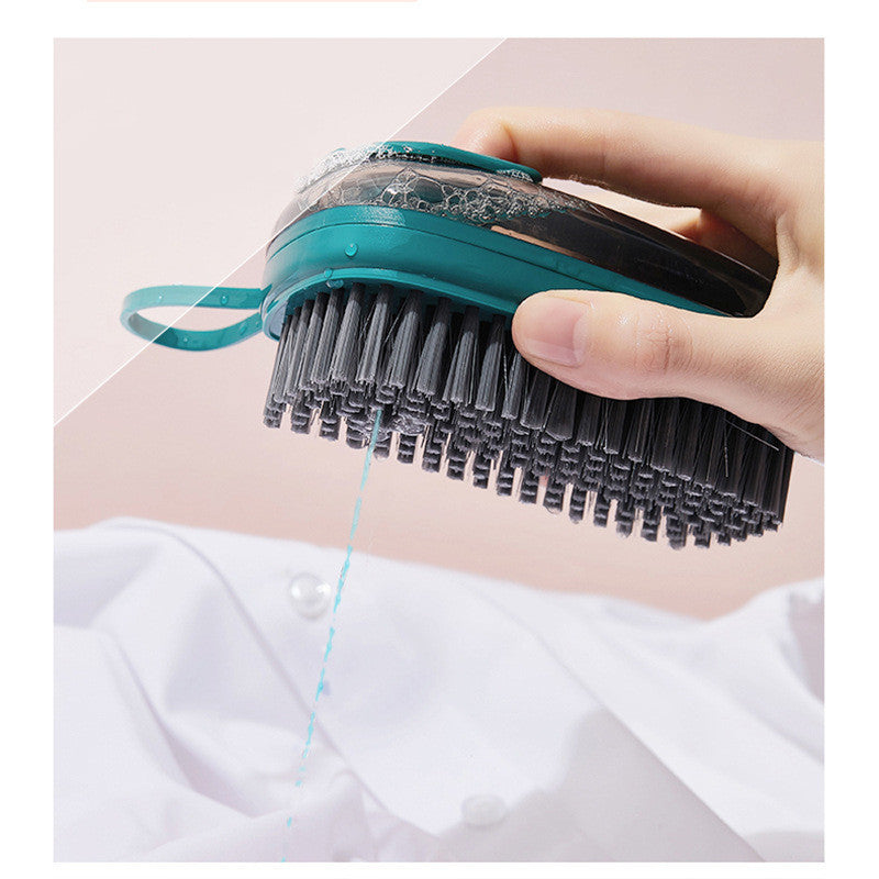 Multifunctional Automatic Liquid Cleaning Brush Soft Shoe Brush Clean Wash Shoe Artifact Laundry Brush Household Brush Clothes - Big Cart Sky