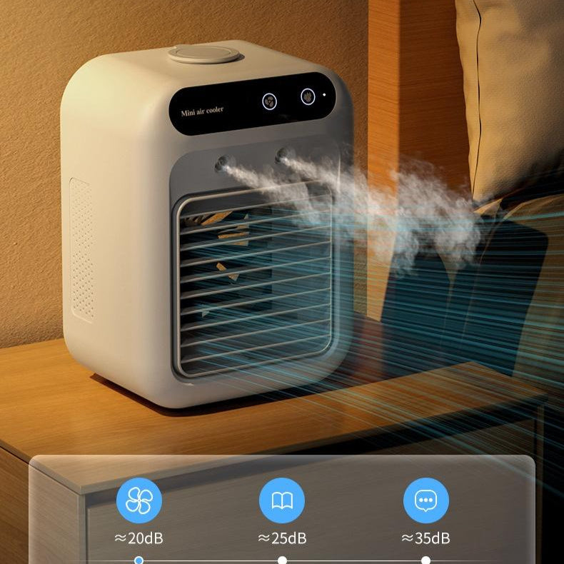 Air Conditioner Air Cooler Fan Water Cooling Fan Air Conditioning For Room Office Portable Air Conditioner Cars - Big Cart Sky