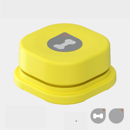4 Colors Pet Communication Button One-click Prevent Physical Inactivity Recordable Dog Talking Button Toy Cat Toy Pet Products - Big Cart Sky