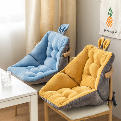 Sedentary Backrest Integrated Chair Cushion Seat Cushion - Big Cart Sky