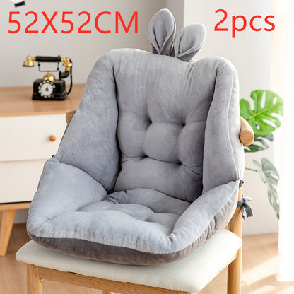 Sedentary Backrest Integrated Chair Cushion Seat Cushion - Big Cart Sky