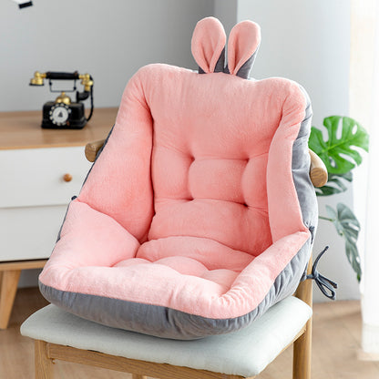 Sedentary Backrest Integrated Chair Cushion Seat Cushion - Big Cart Sky