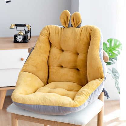 Sedentary Backrest Integrated Chair Cushion Seat Cushion - Big Cart Sky