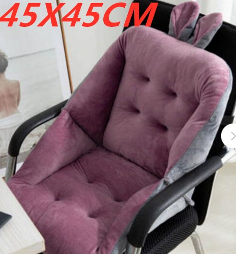 Sedentary Backrest Integrated Chair Cushion Seat Cushion - Big Cart Sky