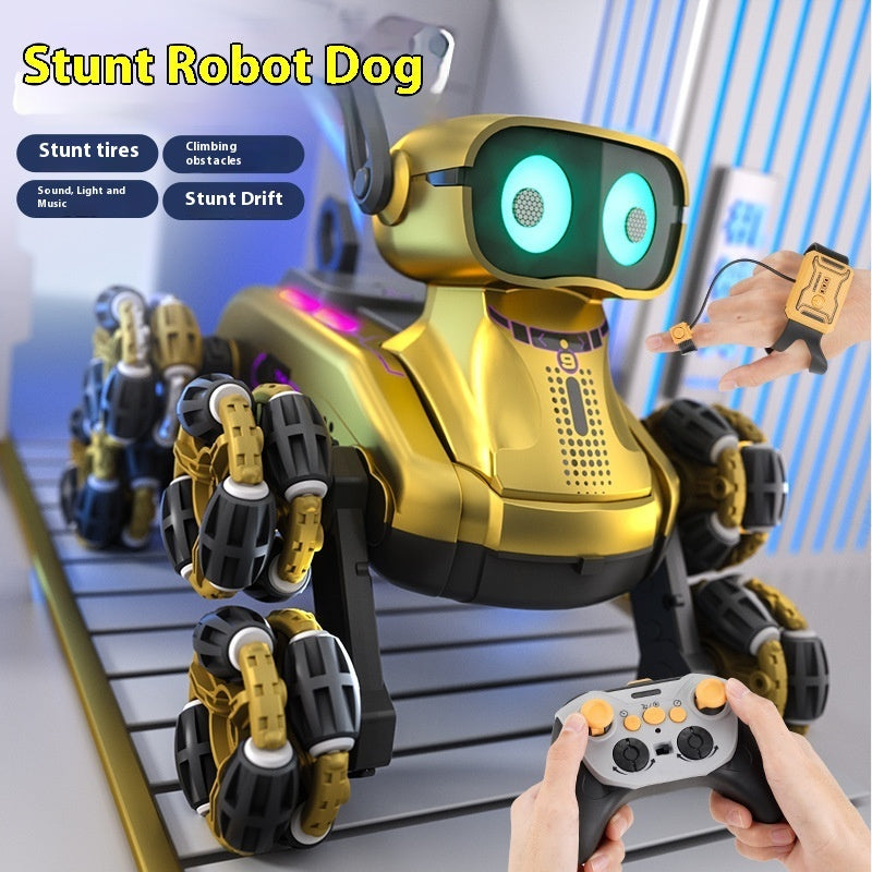 Mechanical Dog Stunt Remote Control Toy Car - Big Cart Sky