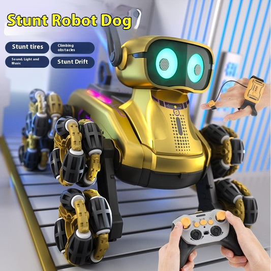 Mechanical Dog Stunt Remote Control Toy Car - Big Cart Sky