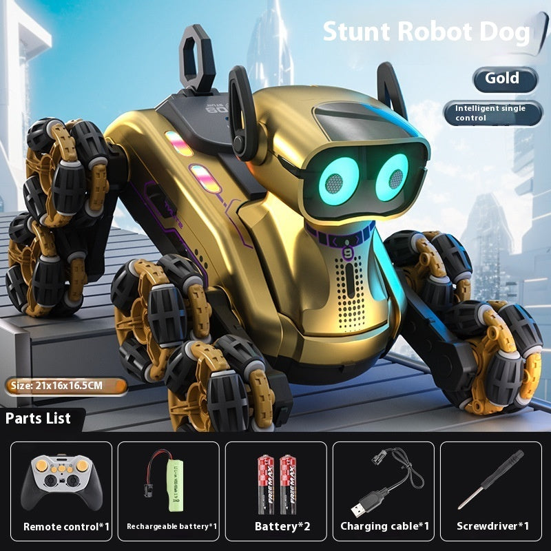 Mechanical Dog Stunt Remote Control Toy Car - Big Cart Sky