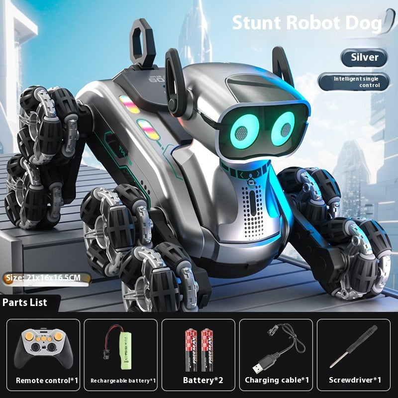 Mechanical Dog Stunt Remote Control Toy Car - Big Cart Sky