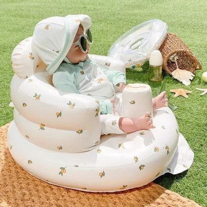 Portable Inflatable Baby Dining Chair For Bathing And Swimming - Big Cart Sky