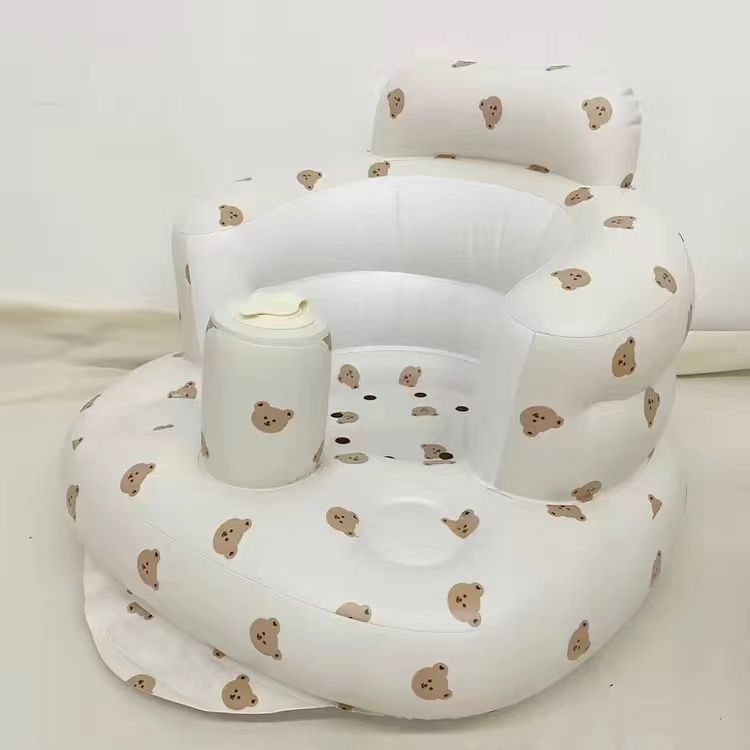 Portable Inflatable Baby Dining Chair For Bathing And Swimming - Big Cart Sky