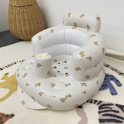 Portable Inflatable Baby Dining Chair For Bathing And Swimming - Big Cart Sky