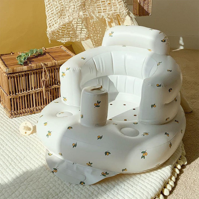 Portable Inflatable Baby Dining Chair For Bathing And Swimming - Big Cart Sky