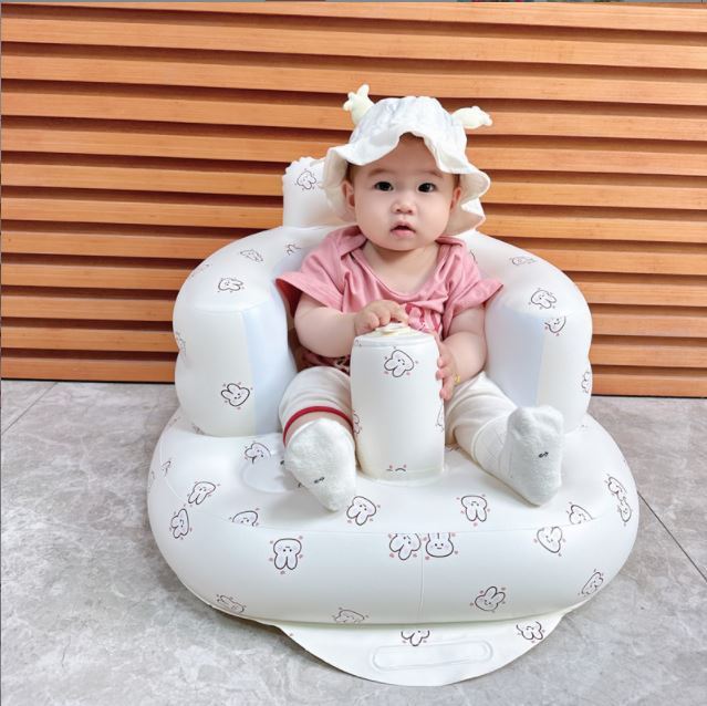 Portable Inflatable Baby Dining Chair For Bathing And Swimming - Big Cart Sky