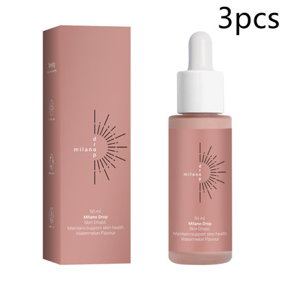 Tanning Face Serum Face Body Tanning Bed Outdoor Fine Line Repair Skin Serum Dark Bronzer Self Tanning Serum Drops - Big Cart Sky