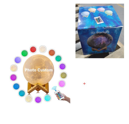 Custom Moon Lamp - Big Cart Sky