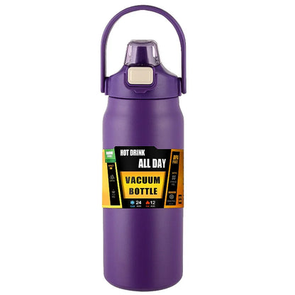 Sport Water Bottles - Stainless Steel Thermal Vacuum Flasks Leakproof - Big Cart Sky
