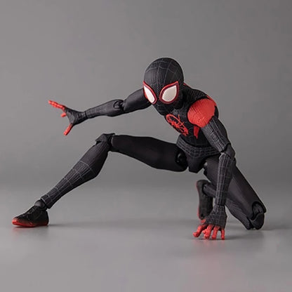 Sv Action Spiderman Miles Morales Action Figure Collection Sentinel Marvel Spider-Man Into the Spider Verse Figures Model Toys - Big Cart Sky