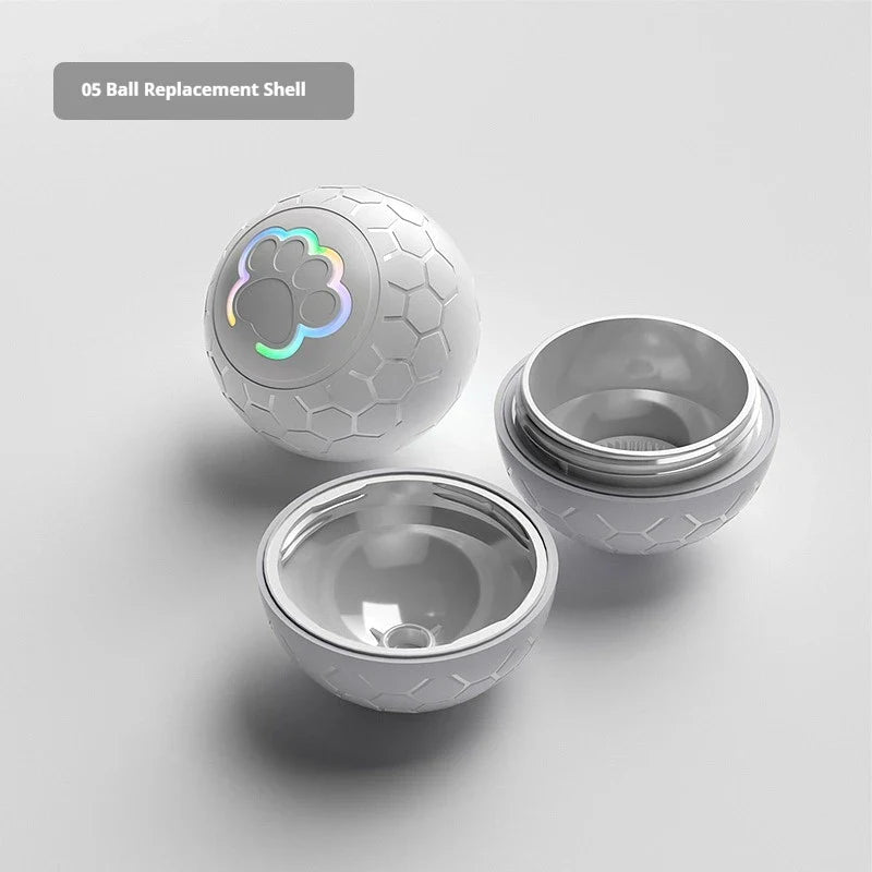 Smart Interactive Dog Toy Ball – USB Rechargeable, Automatic Bouncing & Rolling with RGB Lights for Dogs & Cats - Big Cart Sky