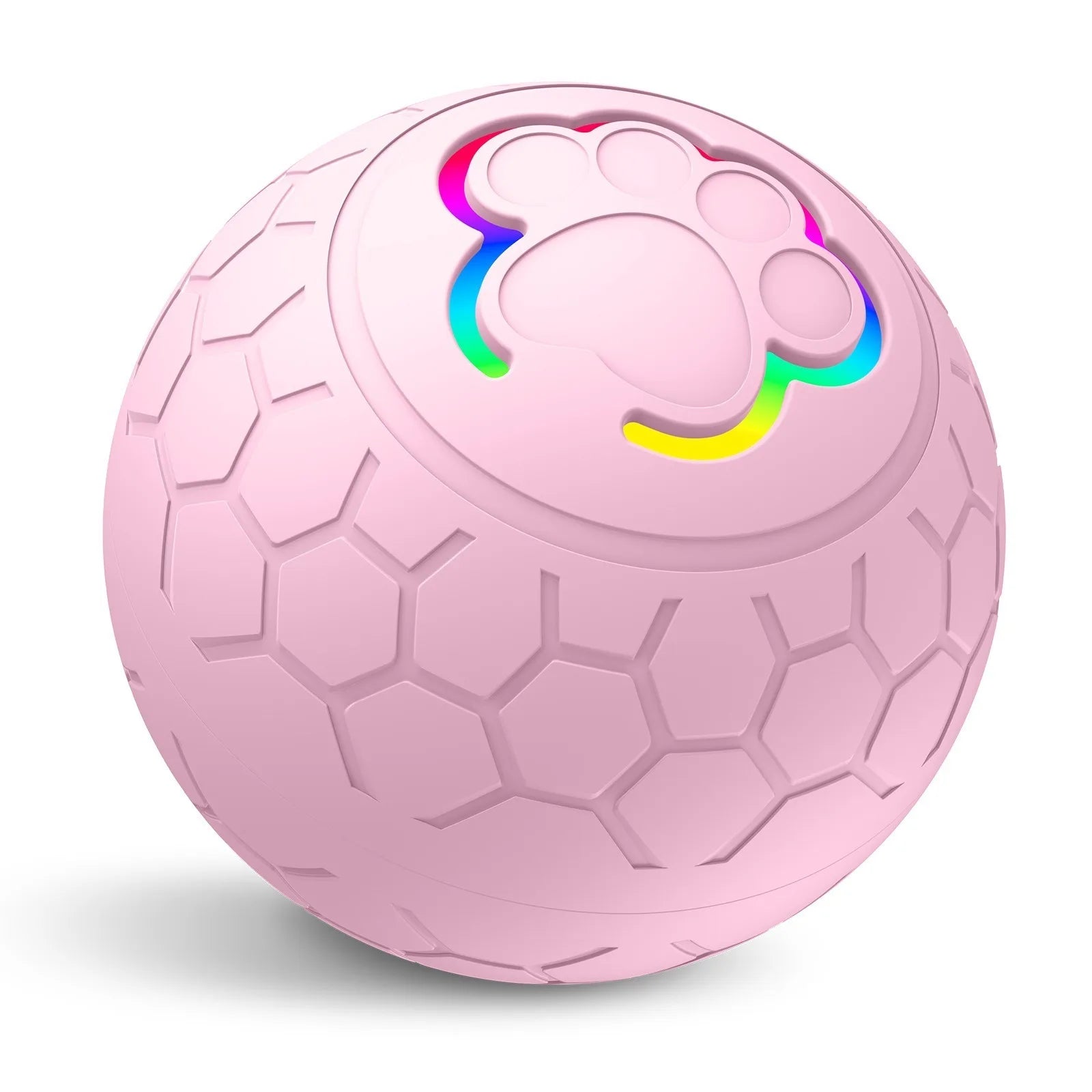 Smart Interactive Dog Toy Ball – USB Rechargeable, Automatic Bouncing & Rolling with RGB Lights for Dogs & Cats - Big Cart Sky