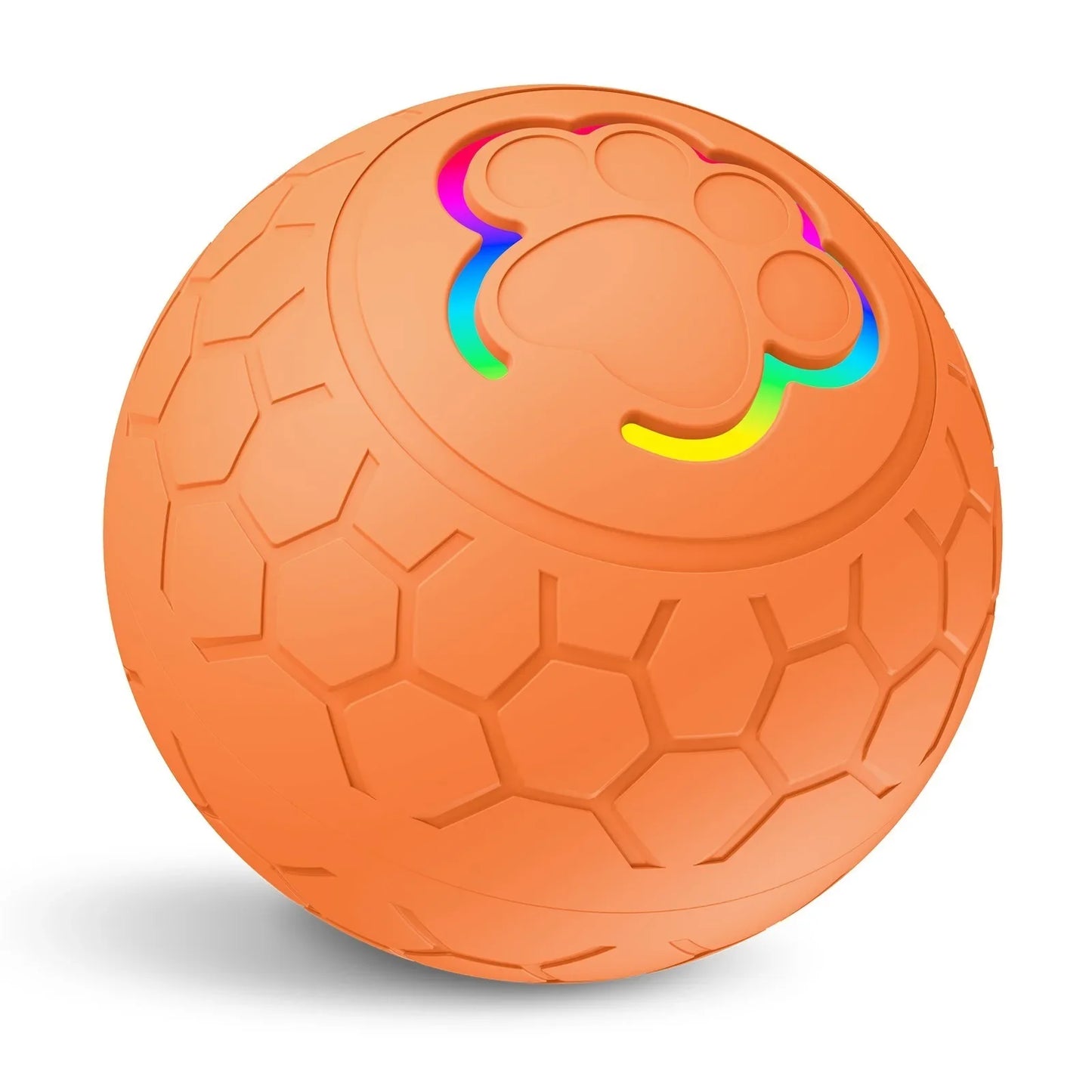 Smart Interactive Dog Toy Ball – USB Rechargeable, Automatic Bouncing & Rolling with RGB Lights for Dogs & Cats - Big Cart Sky