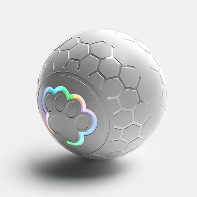 Smart Interactive Dog Toy Ball – USB Rechargeable, Automatic Bouncing & Rolling with RGB Lights for Dogs & Cats - Big Cart Sky