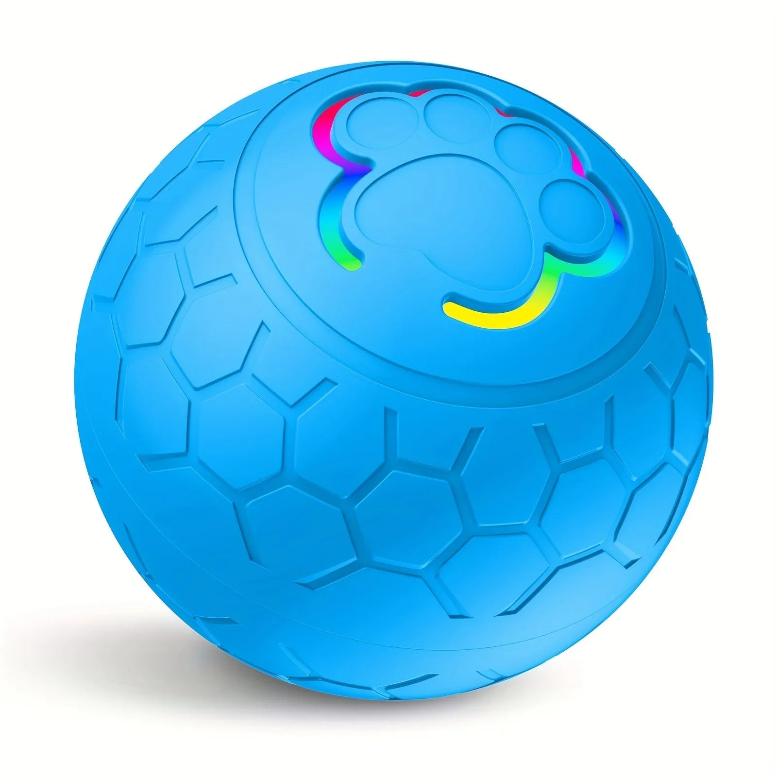 Smart Interactive Dog Toy Ball – USB Rechargeable, Automatic Bouncing & Rolling with RGB Lights for Dogs & Cats - Big Cart Sky
