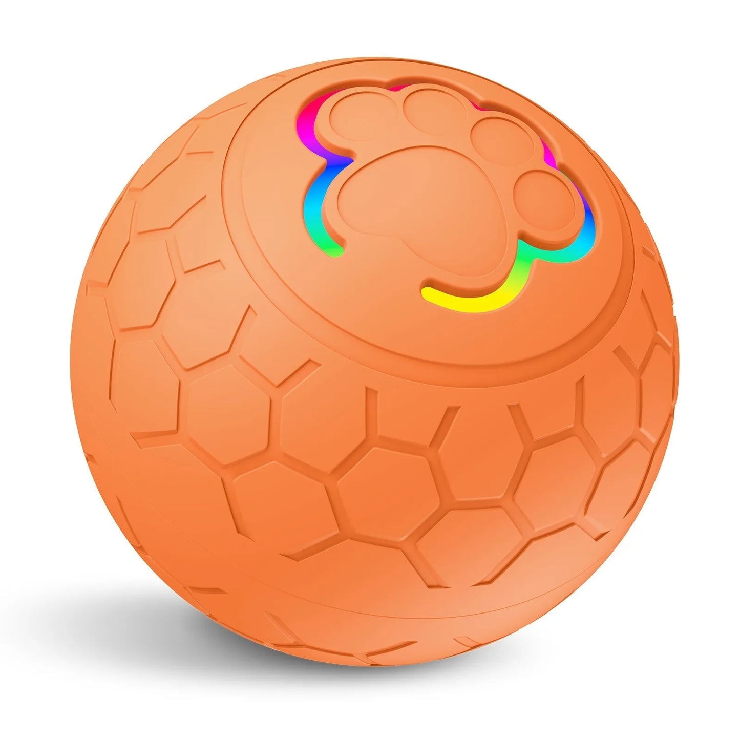 Smart Interactive Dog Toy Ball – USB Rechargeable, Automatic Bouncing & Rolling with RGB Lights for Dogs & Cats - Big Cart Sky